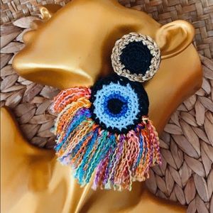 ANDIQUIN - Ojos Azules Earrings